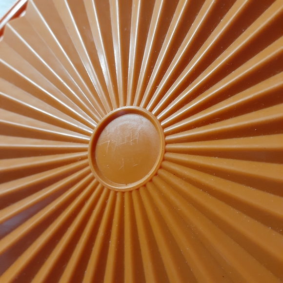 Vtg Tupperware Lid Seal #839 Orange for 7" Servalier® Bottom or Others - Picture 13 of 16